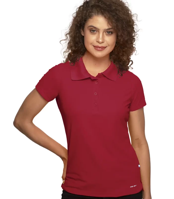 Playera Tipo Polo - Dama - Manga corta - Colores básicos