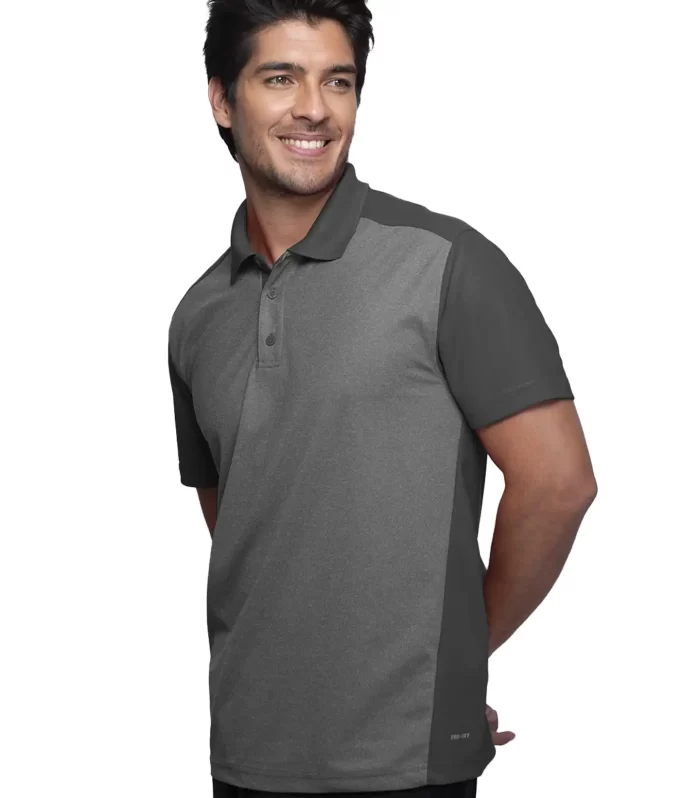 Playera Tipo Polo - Caballero - Manga corta - Combinada