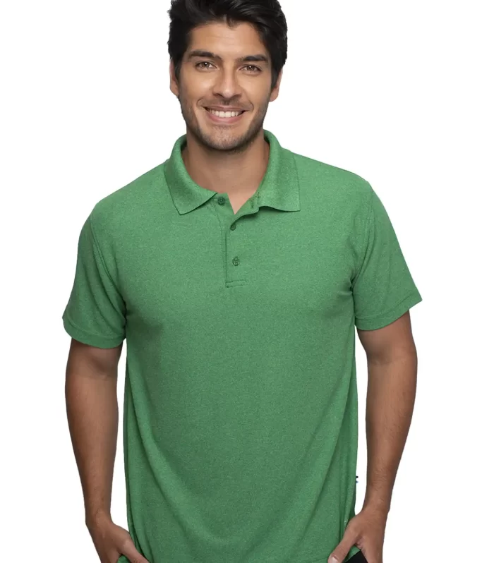 Playera Tipo Polo - Caballero - Manga corta - Colores Jaspe