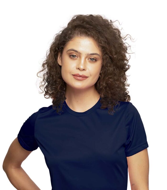 Playera Cuello Redondo - Dama - Manga corta - Colores básicos