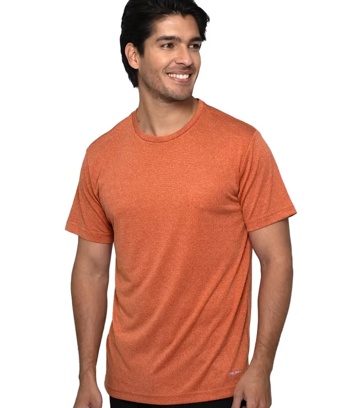 Playera Cuello Redondo - Caballero - Manga corta - Colores jaspe